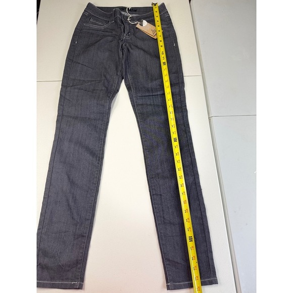 Prana Denim Pants Womens White Stitch 2 Detail NWT Dark Wash Casual Trousers - Picture 6 of 8